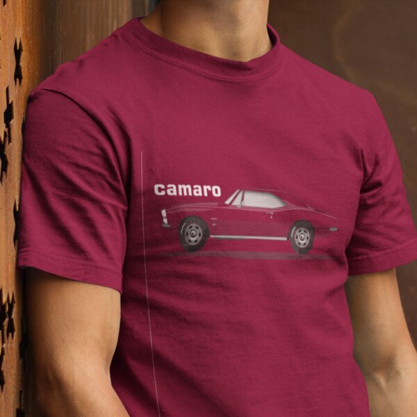 1967 Camaro - Muscle Car Men's T-Shirt Thumbnail