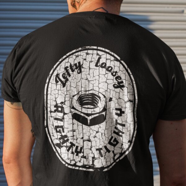 Lefty Loosey Righty Tighty Men's T-Shirt Thumbnail