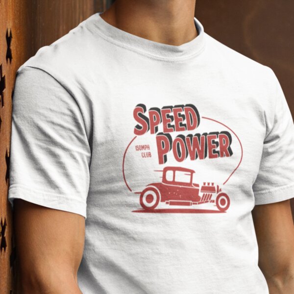 Speed & Power Club Men's T-Shirt Thumbnail