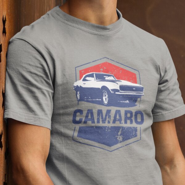 Camaro American Muscle Car  Men's T-Shirt Thumbnail