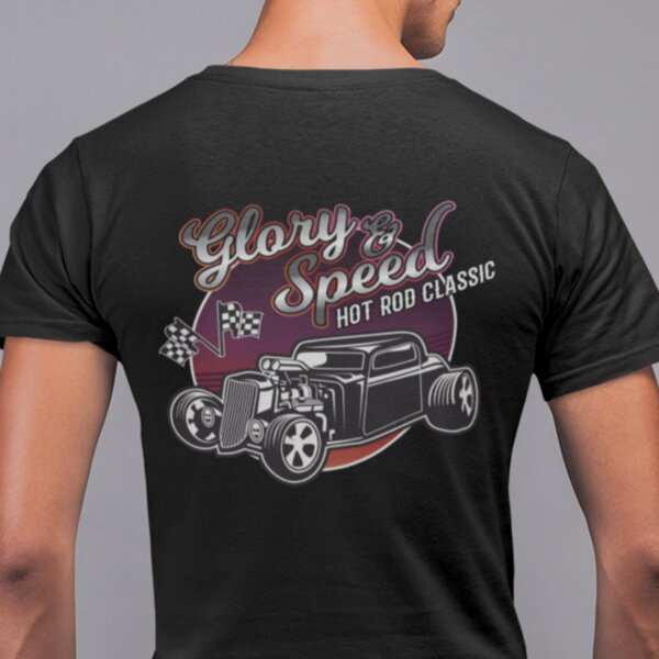 Hot Rod Classic Glory & Speed  Men's T-Shirt Thumbnail