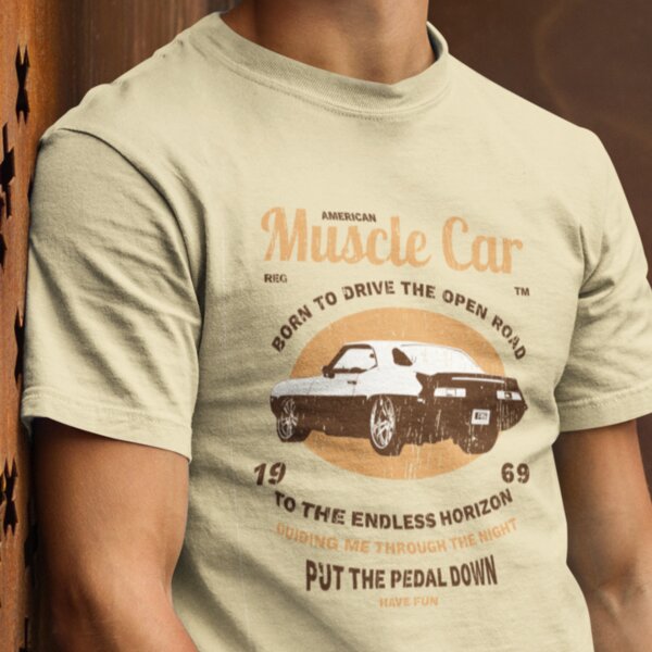 69' Camaro American Muscle Car T-Shirt Thumbnail