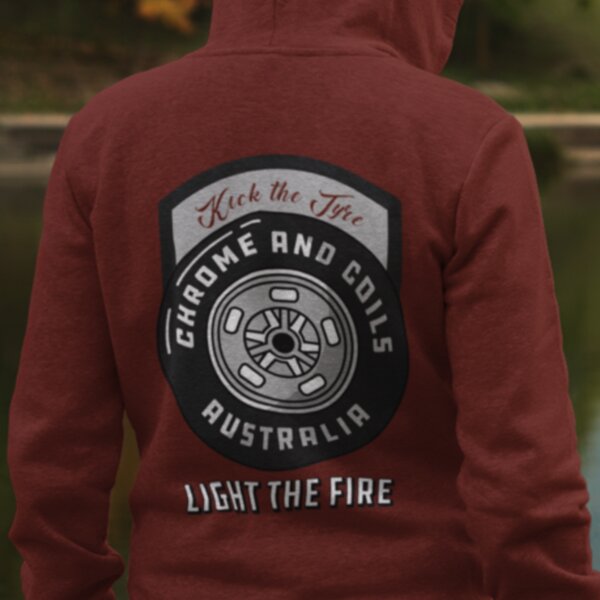 Kick the Tyre Light the Fire Premium Hoodie Thumbnail