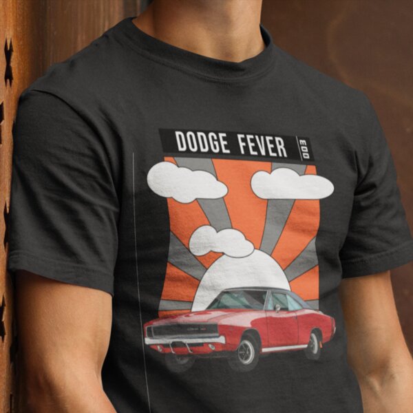 Dodge Fever Muscle Car Men's T-Shirt Thumbnail