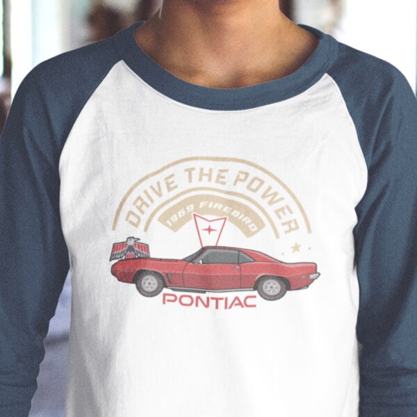 Pontiac Muscle Car 3/4 T-Shirt Thumbnail