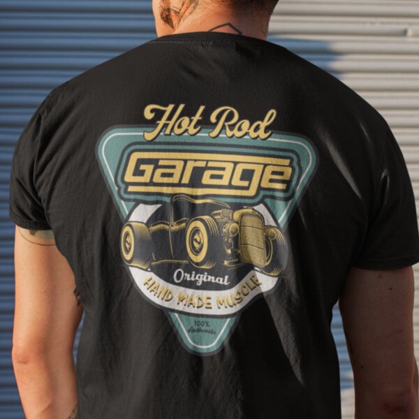 Hot Rod Garage Men's T-Shirt Thumbnail