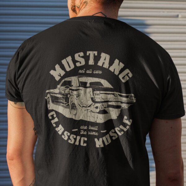 Mustang Classic Muscle Men's T-Shirt Thumbnail