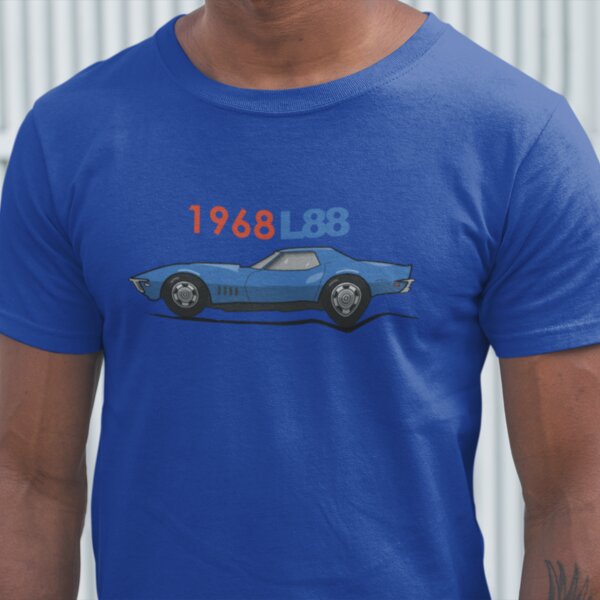 Corvette L88 Classic Sports Car Men's T-Shirt Thumbnail