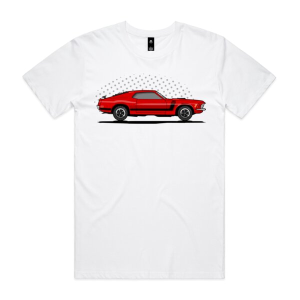 1970 Mustang Boss 302 Classic Pony Car T-Shirt Thumbnail