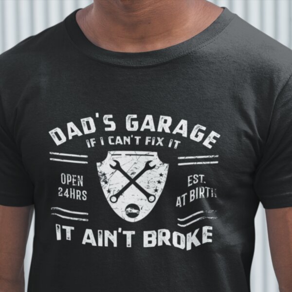 Dad's Garage Automotive Men's T-Shirt Thumbnail