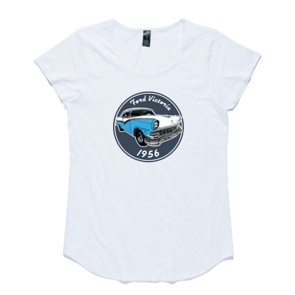 Ford Victoria Women's Classic Car T-Shirt Thumbnail