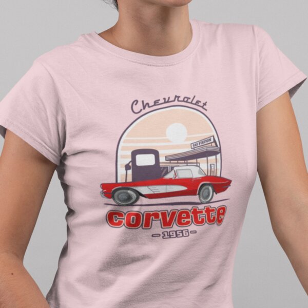 Vintage Corvette Women's T-Shirt Thumbnail