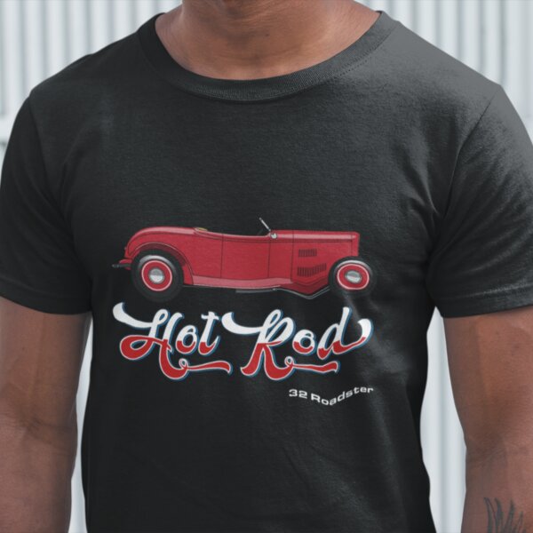 Ford 32' Roadster Hot Rod Men's T-Shirt Thumbnail