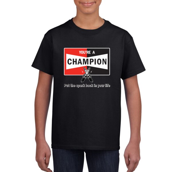 You're a Champion - Champion Spark Plug - Youth Tee (Same Day) Thumbnail