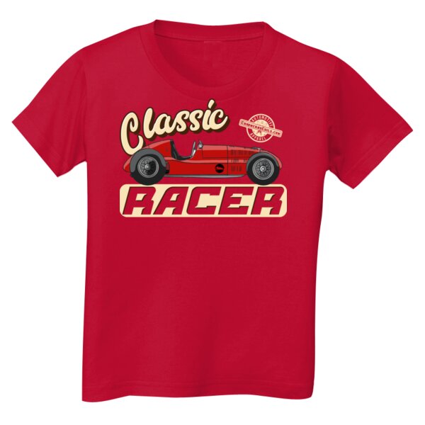 Classic Racer - Ferrari Vintage Race Car. - Toddler Unisex T Shirt Thumbnail