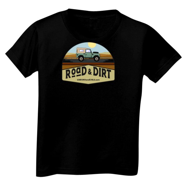 75 Land Rover - Road and Dirt - Toddler Unisex T Shirt Thumbnail
